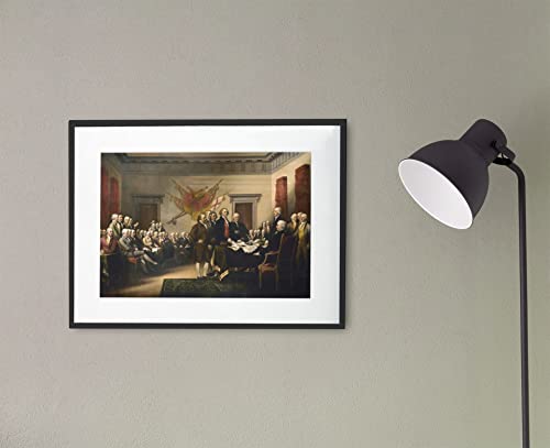 Art print Déclaration d'indépendance Trumbull peinture affiche - 7