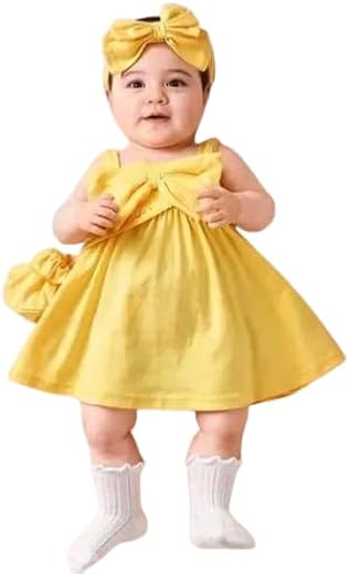 Rubina DRESSESKids Fashion Casual Dress Lightweight Comfortable Soft Fabric Trendy Stylish Outfit for Girls and Toddlers P...