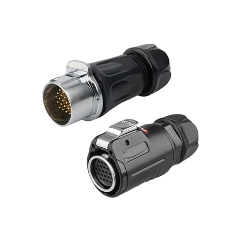 Conector de señal LP-24 pines impermeable | Conector de aviación industrial multinúcleo 2