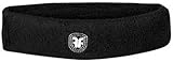 Soccer Protective Head Band Lightweight/Ventilated Impact Absorbing to Reduce Head Injuries Worn by Youth AYSO/Club to Adult College & Pro (Black)