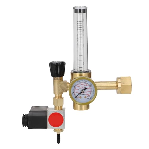 Régulateur de CO2 SEAFRONT avec électrovanne 220V et débitmètre en laiton CGA320
