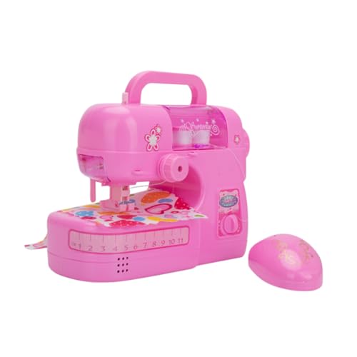 HEMOTON Mini-nähmaschinenspielzeug Für Kinder Elektrisches Schneiderspielzeug Pädagogisches Rollenspielset Tragbare Nähmaschine Für Kinder HEMOTON Mini-nähmaschinenspielzeug Für Kinder Elektrisches Schneiderspielzeug Pädagogisches Rollenspielset Tragbare Nähmaschine Für Kinder