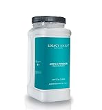 Legacy Nails Professional Crystal Clear Acrylic Powder, Net Wt. 1 lbs. / 16oz. - Mix With Glitter, P