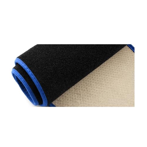 車内 ダッシュボードカバー フォード用 エクスプローラー用 車ダッシュボードカバー 滑り止めパッド 車ダッシュマット サンシェードパッド 滑り止めクッション 保護(Blue RHD)