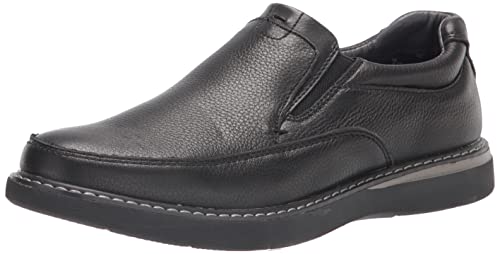 Nunn Bush Men's Bayridge Moccasin Toe Slip on Lightweight Leather Loafer
