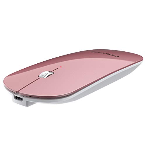 Wireless Bluetooth Mouse FENIFOX Travel Ultra-Thin Portable Mini Mobile Optional Mice Rechargeable Compatible