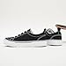 Uoidru Canvas Shoes for Women White Tennis Sneakers Womens Black Shoes Casual Comfortable Low Top Skateboard Fashion Sneakers (Black,US6.5)
