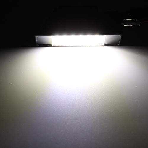 Luces de matrícula sin error para pasar ITV en Peugeot 307 308 y Citroen C4 4