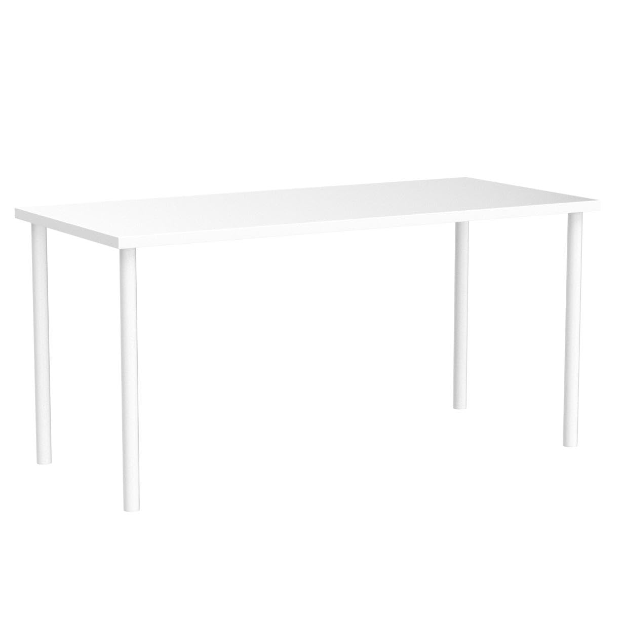フリーテーブル　60×60 ホワイト フリーデスク テーブル 150cm幅 奥行60cm 平机 シンプル