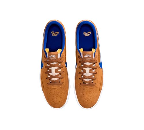 Nike SB Heritage Vulc Mens Trainers, Flax/Team Royal-Flax/White CD5010-200, Size 13 US