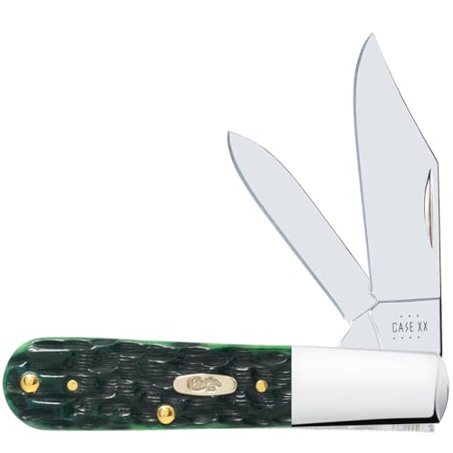 Case XX WR POCKET KNIFE, BARLOW KENTUCKY BLUEGRASS BONE, 3 3/8 INCHES CLOSED, ITEM #39858