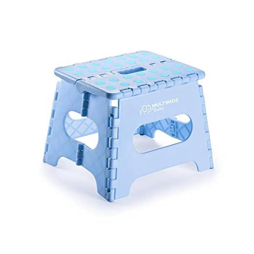 Banquinho Multiuso Dobr�vel Flop Azul Multikids Baby - BB1009