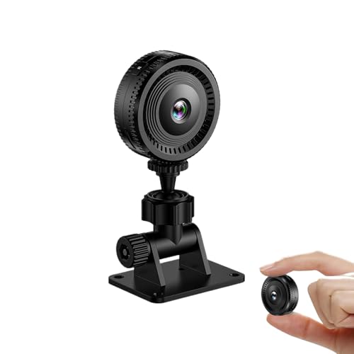 Genérico Cámara WiFi Interior Inalámbrica 1080P HD,Cámara Inalámbrica con Visión Nocturna - Monitor Portátil para Grabación En Sala Dormitorio Y Habitación