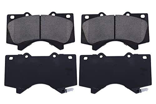 Image of Front Rear Brakes Pad Automotive Premium Ceramic Disc Brake Pads Set Vehicle Replacement Part for Lexus Infiniti Nissan Dodge Attitude Hyundai Accent D1303