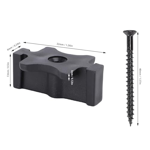 Attaches de pont composite sans couture, fixation ABS robuste et vis inox anti-corrosion - 3