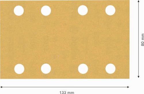 BOSCH Expert 50 Feuilles Abrasives C470 180 80 x 133 mm - vue 4