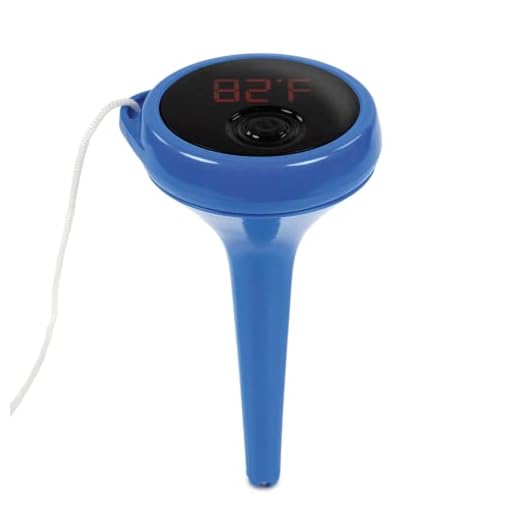 Milliard Digital Floating Pool Thermometer- Easy Read, for Swimming Pool or Spa