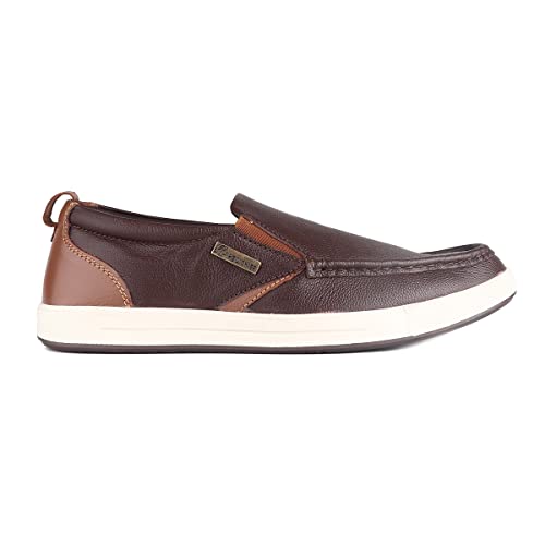 Image of Red Chief Genuine Leather Casual Slip-On Boat Shoes for Men | Stylish & Comfortable Shoes | RC3887