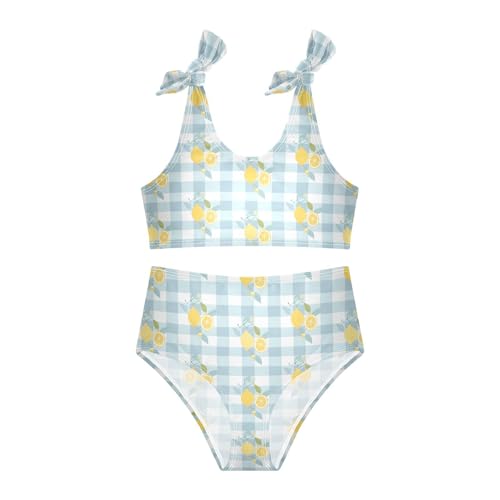 Image of Girls Two Piece Tankini Swimsuits Summer Bathing Suit Beach Swimwear Set