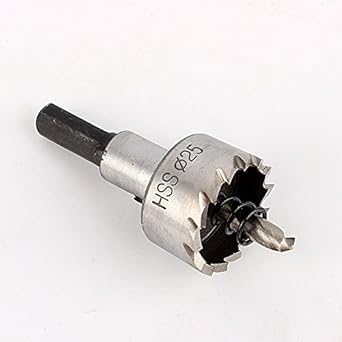 Generic Nice 1 pc Carbide Tip HSS 25mm Drill Bit Set Hole Saw Stainless Steel Metal Alloy -B119