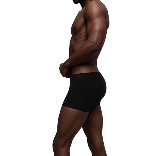 SilkCut Micro Modal Seamless Ultra-Thin Trunk Underwear for Men, Tag Free, Breathable, Moisture-Wicking2