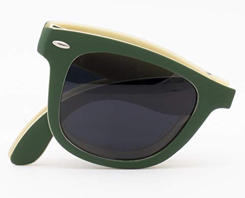 Maccabi Art Milwaukee Bucks Folding Sunglasses With Carrying Pouch #TOP4