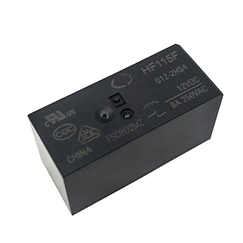 Relés HF/JQX-115F de 6 pines para placas con corriente de 8A y 250VAC