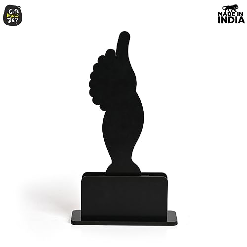 Image of GKD Gift for mom Awards and Trophy Worlds Best mom Beautiful Momento Black and Bamboo Design with Wooden Cutwork Gift for Mother (Size 10x6)