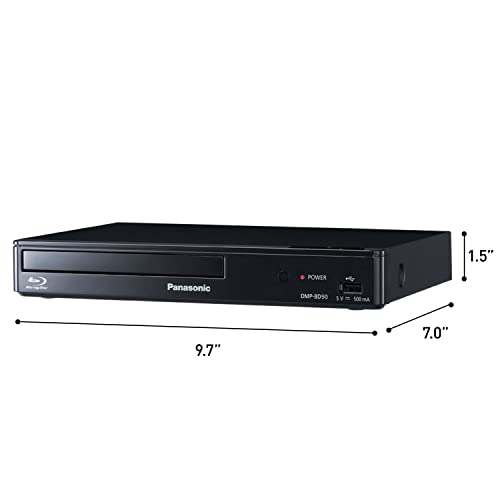 Panasonic Blu Ray DVD Player with Full HD Picture Quality and HiRes