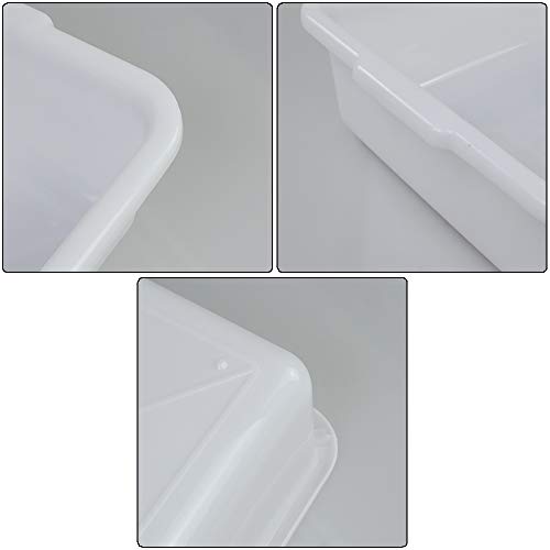 Bañeras de autobús de plástico pack de 4 para cajas de hostelería 4