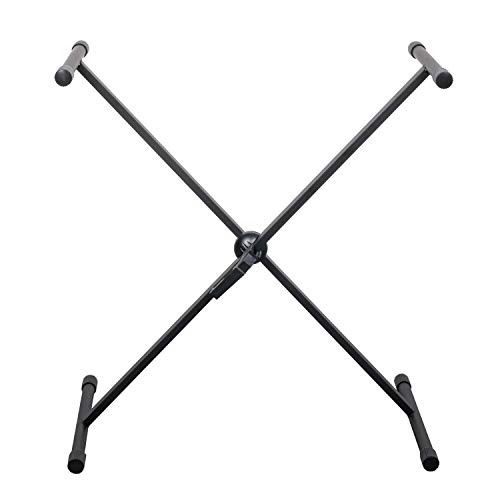 CASCHA Support de clavier en métal hauteur réglable antidérapant, Chevalet de clavier pliable & de piano électrique noir pour enfants & adultes, Accessoires pour clavier de synthétiseur HH 2180 - Les Beatles, Paul McCartney, John Lennon, RIngo Starr, George Harrison CASCHA Support de clavier en métal hauteur réglable antidérapant, Chevalet de clavier pliable & de piano électrique noir pour enfants & adultes, Accessoires pour clavier de synthétiseur HH 2180 – Image 3