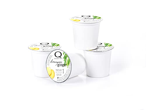 Qtica Perfect Pedicure Set 4 Step System Kit including Smartpods of Fresh Soak, Sugar Scrub, Moisture Mask, and Luxury Lotion (Lemongrass Ginger) image 4