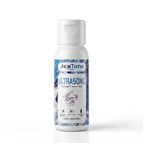 Ultrasonic Jewelry Cleaner Solution, 1.8 Oz by JeaTone