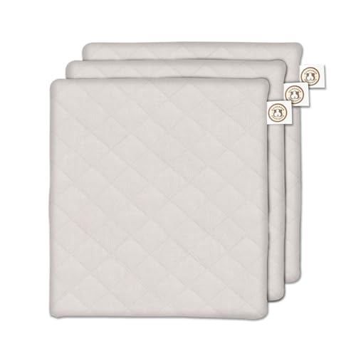 GuineaDad Pee Pads for Guinea Pigs & Bunnies Ultra Absorbent Small Animal Pet Liners Washable Guinea Pig Pee Pads for Cage Eco-Friendly Soft Fleece Leak Protection (Pee Pads (3 Pack))