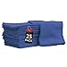 Nabob Wipers Auto-Mechanic Shop Towels, Shop Rags 100% Cotton Commercial Grade Perfect for Your Garage, Auto Body Shop & Bar Mop (12x12) inches, 25 Pack, (Blue)