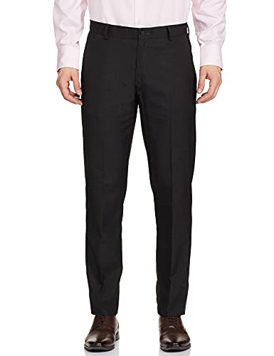 Image of Easybuy Men's Slim Business Casual Pants (AU21BF08MB Charcoal 38)