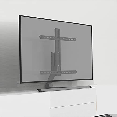 Pied meuble TV universel pivotant pour grand écran plat de 37 à 75"