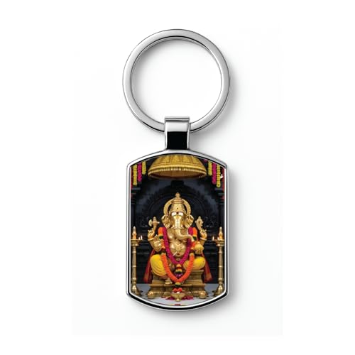 Image of Premium Printed Metal Keychain for Men & Women | High-Definition Artwork Print | Durable Key Ring for Car, Bike, Home & Office Keys | Stylish Decorative Key Holder Gift