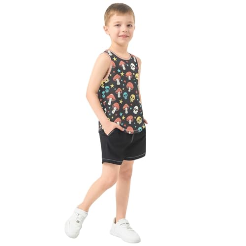 Baby Boys Sleeveless Tank Top Toddler Athletic Vest 3-10T4