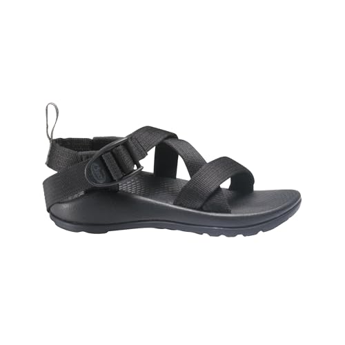 Chaco Kids Z1 Ecotread Outdoor Sandal Black Teal 5