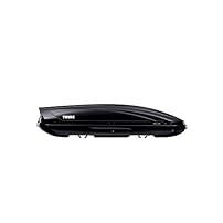 Amazon Produktbild: Thule 620815 Dachboxen Motion Gepäck Kofferraum, Black Aeroskin, XL