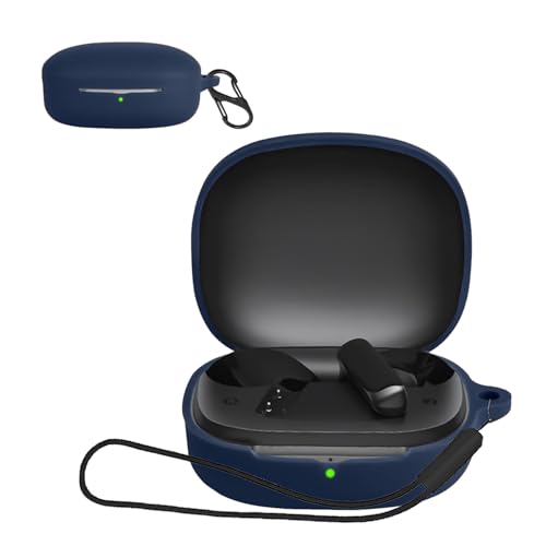 For QCY T13 Pro �P�[�X �J�o�[�yHNWEIWEI�z �i�J���r�i�t��+�X�g���b�v�t�� �j �V���R�� �֗� �J���r�i�t ���s �y�ʏ��^ �����[�d�\ QCY T13 Pro �p �P�[�X �J�o�[�i�u���[�j