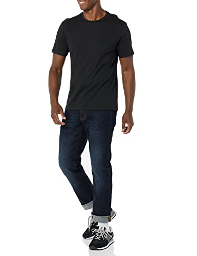 Image of Amazon Essentials Men's Slim-Fit Crewneck Short Sleeve Cotton T-Shirts