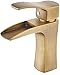 Produktbild LFTS Antique Messing Wasserfall-Bassin-Mischer Retro Badezimmer-Hahn-Einhebelmischer Wannen-Mischer für Badezimmer Brushed