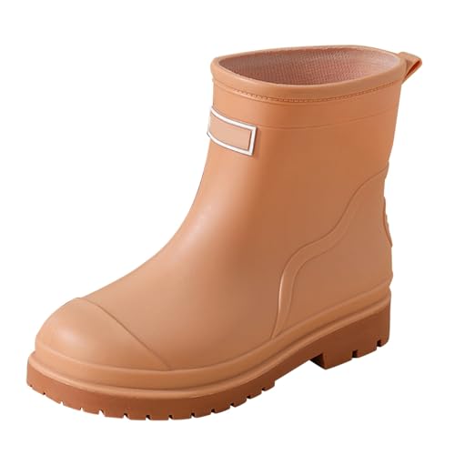 Bottes en caoutchouc faciles à enfiler contre les pieds mouillés