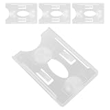 Construction robuste : fabriqué en plastique, ce porte-cartes est conçu pour durer et offre une performance fiable au fil du temps. protection pour badge, porte-carte de stationnement pour pare-brise de voiture