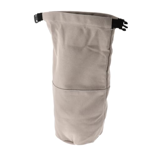 WHAMVOX Canvas Kerosene Lamp Storage Bag for Camping Lanterns Portable Oil Lantern Pouch Organizer Green