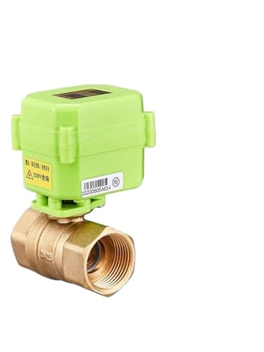 Vanne motorisée 1-1/4 pouce DC 24V en laiton pour régulation d'eau