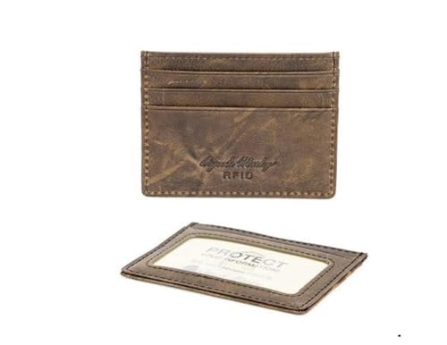RFID Credit Card Stack Wallet - Distressed