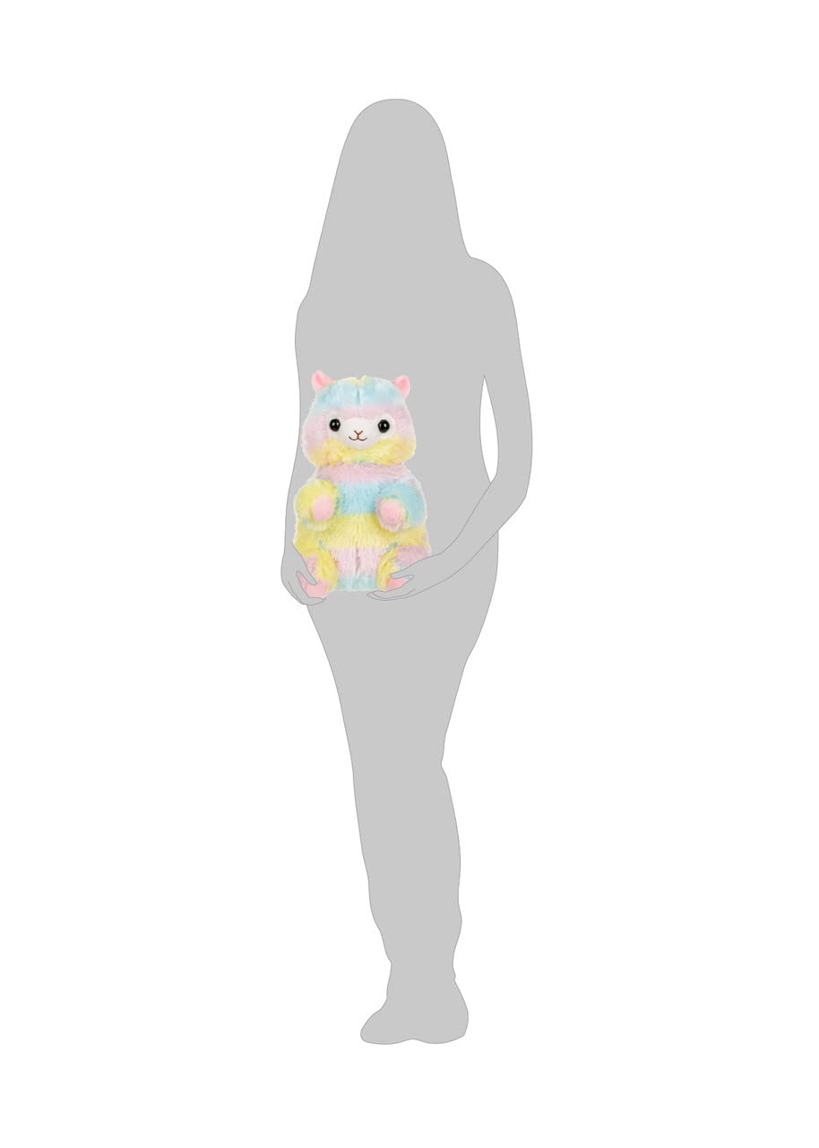 Amuse Alpacasso Rainbow Alpaca Plush Backpack : Amazon.com.au: Clothing,  Shoes & Accessories